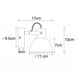 Brandneu 🎁 QAZQA Industrie-Spot schwarz mit Holz neigbar - Tommy 🎉 16 Brandneu 🎁 QAZQA Industrie-Spot schwarz mit Holz neigbar - Tommy 🎉 -Deckenleuchten Verkaufs-Shop 4442 105643 3