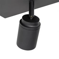 Schlussverkauf ✨ QAZQA Professional Moderner Spot schwarz quadratisch 3-Licht IP44 - Ducha 🎉 -Deckenleuchten Verkaufs-Shop 4467 105235 4