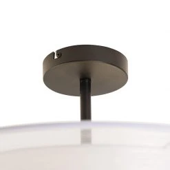 Top 10 😀 QAZQA Moderne Deckenleuchte weiß 50 cm 3-flammig - Drum Duo 💯 18 Top 10 😀 QAZQA Moderne Deckenleuchte weiß 50 cm 3-flammig - Drum Duo 💯 -Deckenleuchten Verkaufs-Shop 4512 104406 7