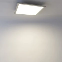 Top 10 🔔 QAZQA Deckenleuchte Stahl 40 cm inkl. LED und Fernbedienung - Liv 🧨 -Deckenleuchten Verkaufs-Shop 4523 103462 12