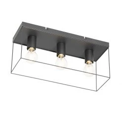 Bestpreis 🤩 QAZQA Minimalistische plafondlamp zwart 3-lichts - Kodi 🛒 -Deckenleuchten Verkaufs-Shop 4531 105601 5