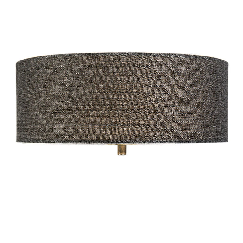 Bestes Angebot 🎉 QAZQA Ländliche Deckenleuchte grau 30 cm - Drum Jute 👍 5 Bestes Angebot 🎉 QAZQA Ländliche Deckenleuchte grau 30 cm - Drum Jute 👍 – Bild 5