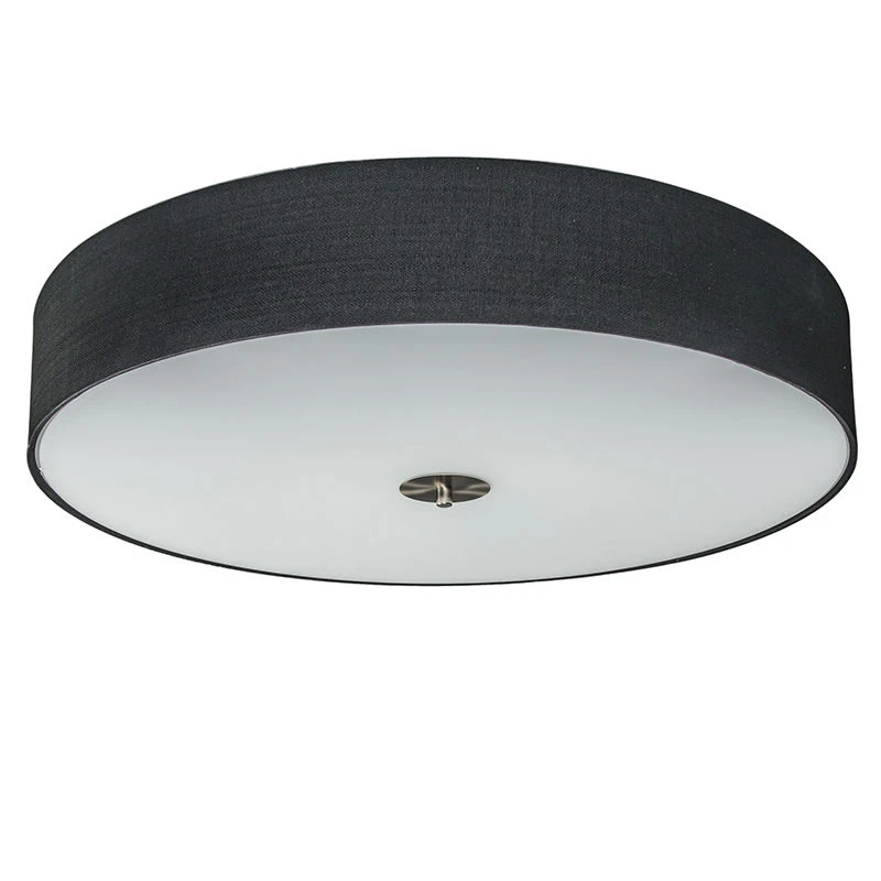 Budget ⭐ QAZQA Deckenleuchte schwarz 70 cm - Drum Jute 🥰 5 Budget ⭐ QAZQA Deckenleuchte schwarz 70 cm - Drum Jute 🥰 – Bild 5