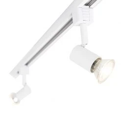 Neu ⭐ QAZQA Smart railsysteem wit 1-fase 5-lichts incl. Wifi GU10 - Jeany 👏 -Deckenleuchten Verkaufs-Shop 4572 106231 8