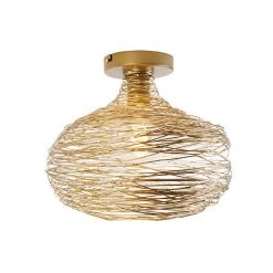 Rabatt 💯 QAZQA Design-Deckenleuchte Gold - Sarella 🔥 18 Rabatt 💯 QAZQA Design-Deckenleuchte Gold - Sarella 🔥 -Deckenleuchten Verkaufs-Shop 4579 104531 7