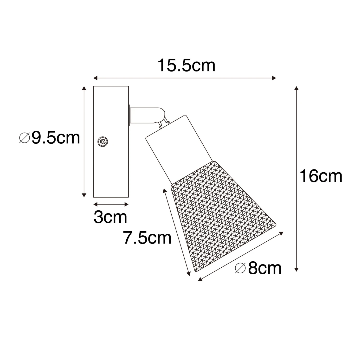 Bestpreis 🎁 QAZQA Industrieller Spot schwarz mit Holz - Kristina 🔥 4 Bestpreis 🎁 QAZQA Industrieller Spot schwarz mit Holz - Kristina 🔥 – Bild 4