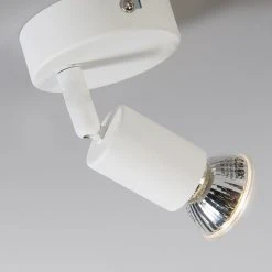 Schlussverkauf 😍 QAZQA Moderner Spot weiß kippbar - Jeany 1 ✨ 14 Schlussverkauf 😍 QAZQA Moderner Spot weiß kippbar - Jeany 1 ✨ -Deckenleuchten Verkaufs-Shop 4585 93272 6