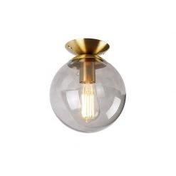 Top 10 😀 QAZQA Art Deco Deckenlampe Messing mit Rauchglas - Pallon ⭐ 17 Top 10 😀 QAZQA Art Deco Deckenlampe Messing mit Rauchglas - Pallon ⭐ -Deckenleuchten Verkaufs-Shop 4599 98766 6
