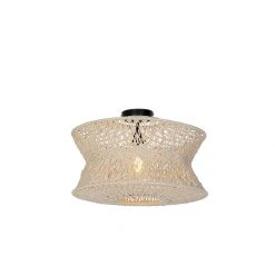 Am billigsten 🧨 QAZQA Orientalische Deckenlampe grau 50 cm - Leonard ⌛