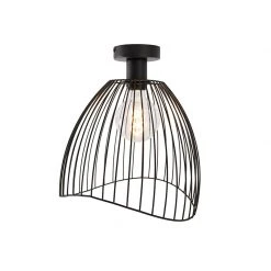 Rabatt 👏 QAZQA Design Deckenleuchte schwarz 29 cm - Pua ✨ -Deckenleuchten Verkaufs-Shop 4612 102451 7