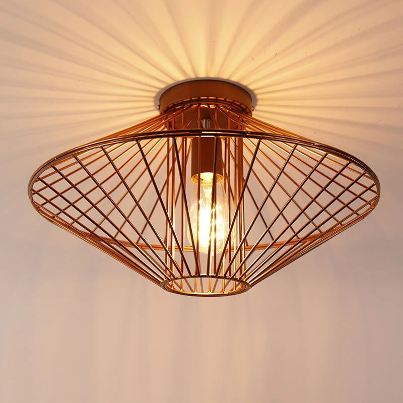 Billig 😍 QAZQA Design-Deckenleuchte Kupfer - Zahra 😉 11 Billig 😍 QAZQA Design-Deckenleuchte Kupfer - Zahra 😉 – Bild 11