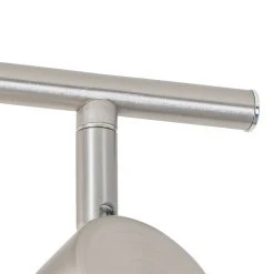 Angebote ✔️ QAZQA Moderne Deckenleuchte Stahl 2-flammig verstellbar - Jeana 😉 -Deckenleuchten Verkaufs-Shop 4616 103880 7