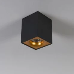 Blitzangebot 😀 QAZQA Moderner Aufbaustrahler mit Gold - Quba delux ⭐ -Deckenleuchten Verkaufs-Shop 4616 92689 7