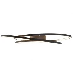 Angebote 😍 Trio Leuchten Deckenleuchte schwarz 80 cm inkl. LED 3-stufig dimmbar - Rowin 🥰 -Deckenleuchten Verkaufs-Shop 4622 102794 7