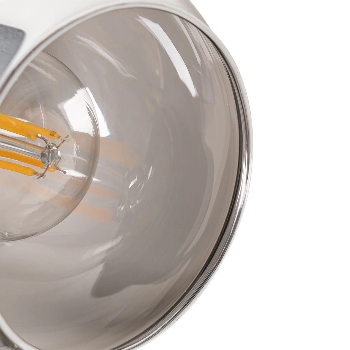 Besorgen 🔥 QAZQA Deckenleuchte schwarz mit Rauchglas und Holz 2-flammig - Vidro 👍 5 Besorgen 🔥 QAZQA Deckenleuchte schwarz mit Rauchglas und Holz 2-flammig - Vidro 👍 – Bild 5