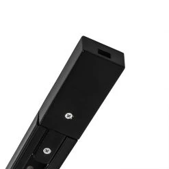 Großhandel ✨ QAZQA Schienensystem mit 3 Punkten schwarz 1-phasig - Go ⌛ -Deckenleuchten Verkaufs-Shop 4631 102496 8