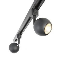 Besorgen 😀 QAZQA Schienensystem Gissi 3 schwarz 😉 -Deckenleuchten Verkaufs-Shop 4641 92820 2