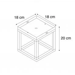 Coupon ❤️ QAZQA Industriedeckenleuchte anthrazit - Cage 1 🎉 -Deckenleuchten Verkaufs-Shop 4655 93353 3