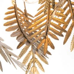 Blitzangebot ⭐ QAZQA Vintage Deckenleuchte gold - Botanica 👍 -Deckenleuchten Verkaufs-Shop 4662 97279 3