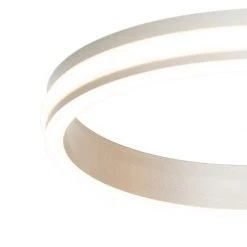 Blitzangebot 👍 QAZQA Deckenleuchte Stahl inkl. LED 3-stufig dimmbar 2-flammig - Navara 😀 -Deckenleuchten Verkaufs-Shop 4664 104001 2