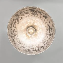 Brandneu ⌛ QAZQA Deckenleuchte grau mit silber 30 cm - Magna Basic 👏 -Deckenleuchten Verkaufs-Shop 4693 93571 6