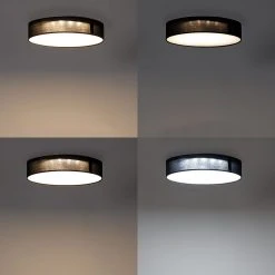 Brandneu 😉 Calex Smart plafondlamp zwart 30 cm incl. LED RGB - Taiko ⭐ -Deckenleuchten Verkaufs-Shop 4714 106165 15