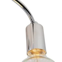 Top 10 ⌛ QAZQA Art deco Deckenleuchte Chrom 4-flammig - Facil ❤️ -Deckenleuchten Verkaufs-Shop 4714 96900 6