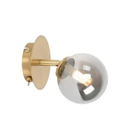 Bestpreis ⭐ QAZQA Country Spot gold verstellbar mit Rauchglas - Athen 🎁 13 Bestpreis ⭐ QAZQA Country Spot gold verstellbar mit Rauchglas - Athen 🎁 -Deckenleuchten Verkaufs-Shop 4730 103130 2