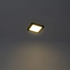 Neu ⌛ QAZQA Deckenleuchte schwarz inkl. LED 3-stufig dimmbar IP44 - Steve 🎉 -Deckenleuchten Verkaufs-Shop 4745 102742 11