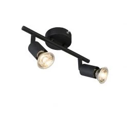 Besorgen 💯 QAZQA Industrie-Spot schwarz neigbar - Jeany 2 💯 -Deckenleuchten Verkaufs-Shop 4770 93275 2