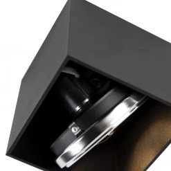 Großhandel 🌟 QAZQA Design Spot 1-flammig schwarz inkl. 1 x G9 - Box 🤩 -Deckenleuchten Verkaufs-Shop 4779 90432 4