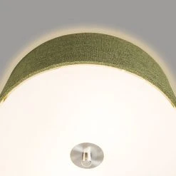 Neu 😍 QAZQA Ländliche Deckenleuchte grün 30 cm - Drum Jute ⭐ -Deckenleuchten Verkaufs-Shop 4789 91166 6