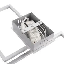 Rabatt ✨ QAZQA Deckenleuchte Stahl inkl. LED 3-stufig dimmbar - Plazas Novo ❤️ -Deckenleuchten Verkaufs-Shop 4801 102927 9