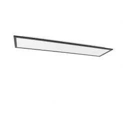 Billig 🥰 QAZQA Moderne Deckenleuchte schwarz inkl. LED 120 cm - Liv 🧨 -Deckenleuchten Verkaufs-Shop 4802 103467 9