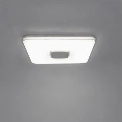 Bester Verkauf ❤️ QAZQA Quadratische Deckenleuchte inkl. LED-Dimmung zur Warmfernbedienung - Seoul ✨ -Deckenleuchten Verkaufs-Shop 4862 102905 9