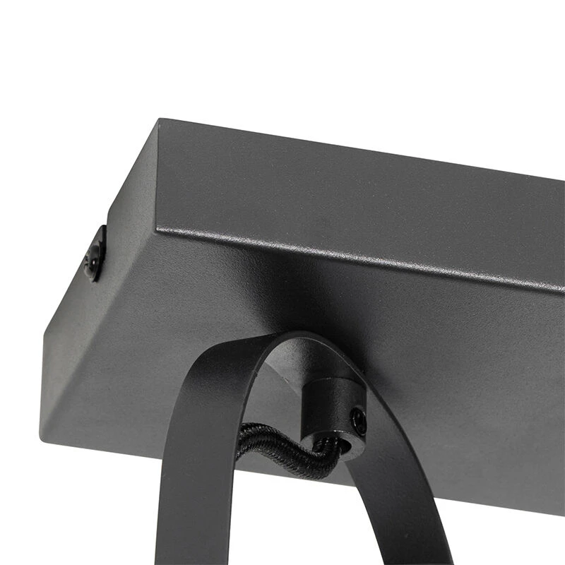 Brandneu 🧨 QAZQA Vintage Spot schwarz 3-flammig - Tamina 🎉 7 Brandneu 🧨 QAZQA Vintage Spot schwarz 3-flammig - Tamina 🎉 – Bild 7