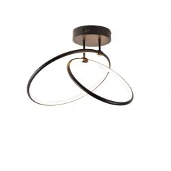 Großhandel ✨ QAZQA Design Deckenleuchte schwarz inkl. LED 3-Stufen dimmbar - Joaniqa 😍 -Deckenleuchten Verkaufs-Shop 4902 103413 5