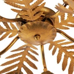 Coupon 😉 QAZQA Vintage Smart Deckenleuchte Gold inkl. 5 WiFi E14 - Botanica 🎉 -Deckenleuchten Verkaufs-Shop 4920 103586 3