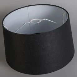 Neu 🧨 QAZQA Moderne Deckenleuchte weiß mit schwarzem Schirm 45 cm - Combi 🔔 -Deckenleuchten Verkaufs-Shop 4921 94202 10