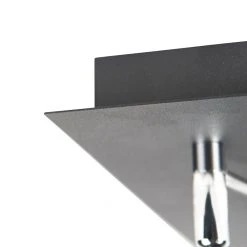 Angebote ✨ QAZQA Design Spot schwarz 3-flammig verstellbar - Nox ⌛ -Deckenleuchten Verkaufs-Shop 4922 95797 6