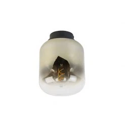 Aktion 🧨 QAZQA Design-Deckenleuchte schwarz mit Goldglas - Bliss 🎉 -Deckenleuchten Verkaufs-Shop 4975 104859 10