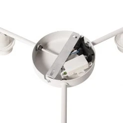 Top 10 🎁 QAZQA Moderne plafondlamp taupe 3-lichts - Multidrum 🔥 -Deckenleuchten Verkaufs-Shop 4975 105744 8