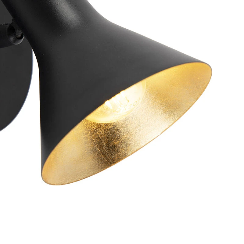 Budget ⌛ QAZQA Modernes Spot Schwarz 1-flammig - Magno 🌟 8 Budget ⌛ QAZQA Modernes Spot Schwarz 1-flammig - Magno 🌟 – Bild 8