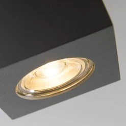 Großhandel ✔️ QAZQA Design Spot Anthrazit - Quba 2 🥰 10 Großhandel ✔️ QAZQA Design Spot Anthrazit - Quba 2 🥰 -Deckenleuchten Verkaufs-Shop 5002 92686 4