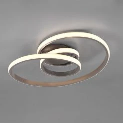 Neu ❤️ Trio Leuchten Design Deckenleuchte Stahl inkl. LED 3-stufig dimmbar - Levi ⌛ -Deckenleuchten Verkaufs-Shop 5007 105868 2