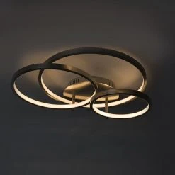 Schlussverkauf ⭐ QAZQA Moderne Deckenleuchte Stahl inkl. LED und Dimmer - Rondas ❤️ 22 Schlussverkauf ⭐ QAZQA Moderne Deckenleuchte Stahl inkl. LED und Dimmer - Rondas ❤️ -Deckenleuchten Verkaufs-Shop 5012 94115 10