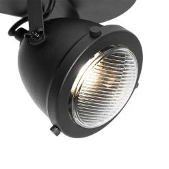 Rabatt ❤️ QAZQA Industriële spot zwart verstelbaar 2-lichts - Emado 😀 -Deckenleuchten Verkaufs-Shop 5013 105752 4