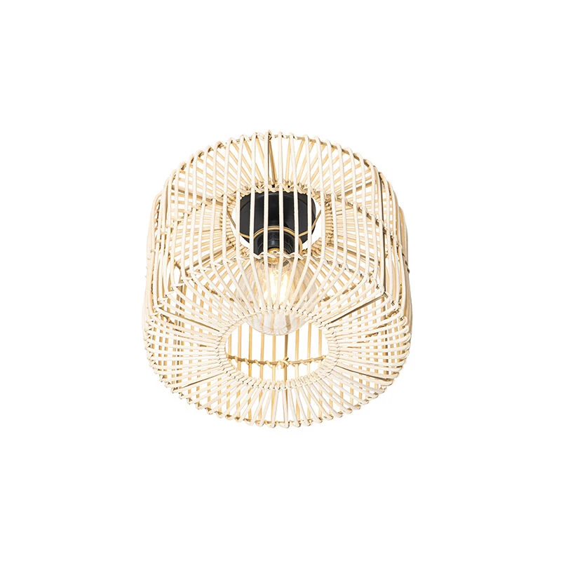 Angebote 🌟 QAZQA Orientalische Deckenlampe aus Rattan - Maud ⭐ 7 Angebote 🌟 QAZQA Orientalische Deckenlampe aus Rattan - Maud ⭐ – Bild 7