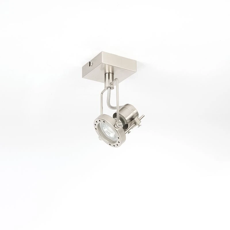 Am billigsten 🥰 QAZQA Industriespot Stahl drehbar und kippbar - Suplux 🥰 7 Am billigsten 🥰 QAZQA Industriespot Stahl drehbar und kippbar - Suplux 🥰 – Bild 7