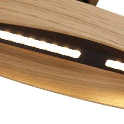 Brandneu ⌛ MTK Leuchten Moderne Deckenleuchte Holz inkl. LED - Sjaak S. ⌛ -Deckenleuchten Verkaufs-Shop 5049 103843 6